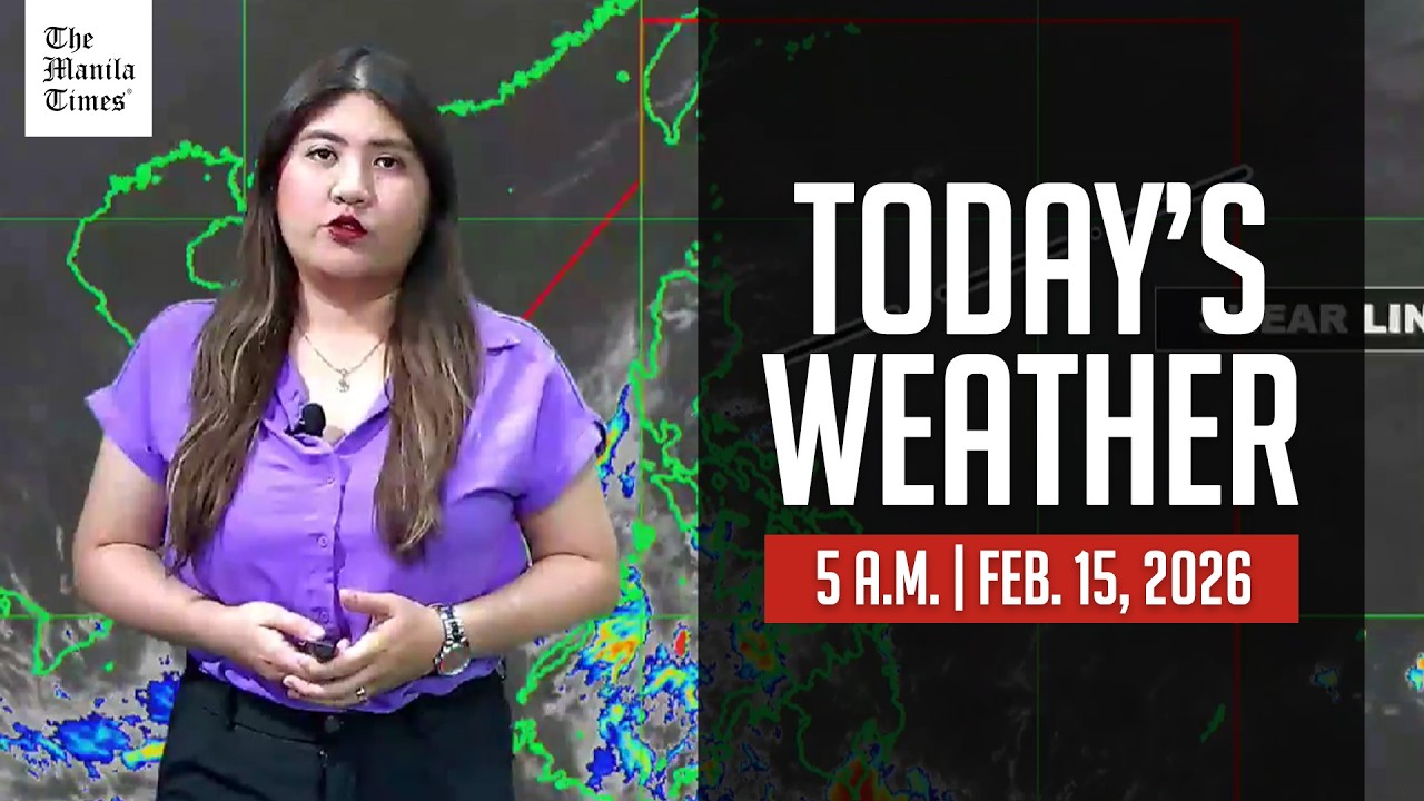 Today's Weather, 5 A.M. | Feb. 15, 2026
