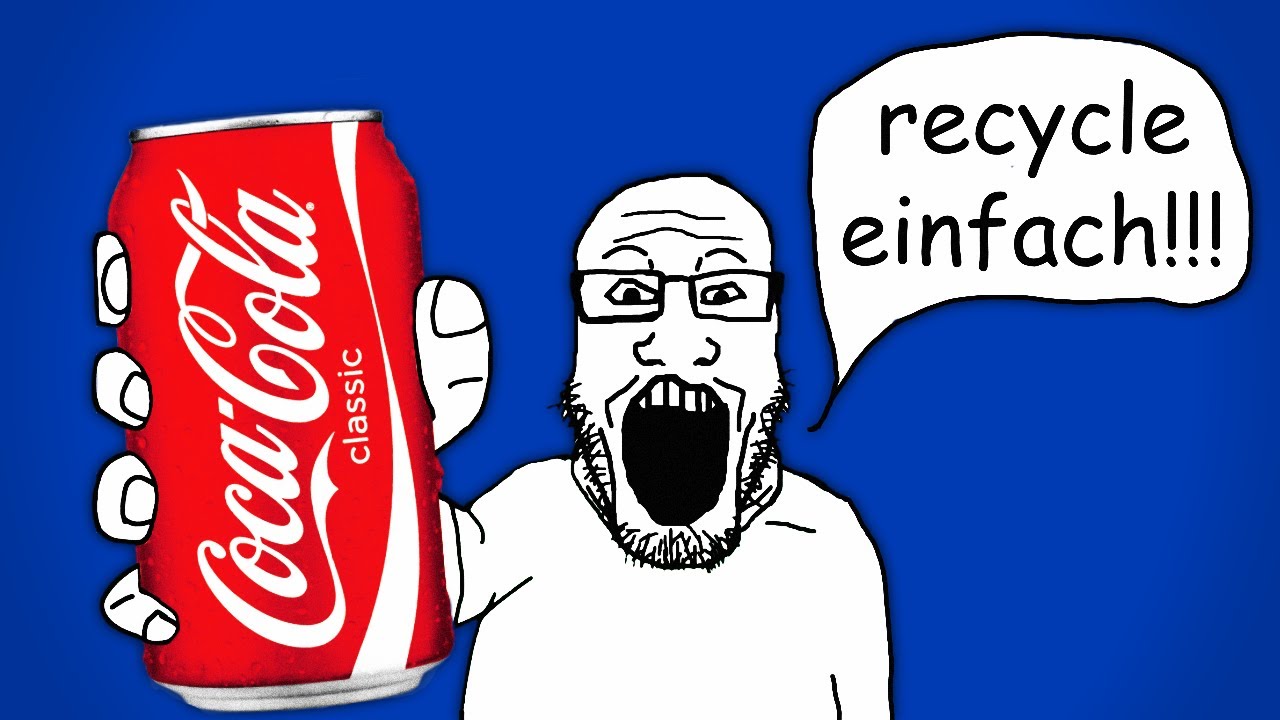 Recycling in einer Nussschale