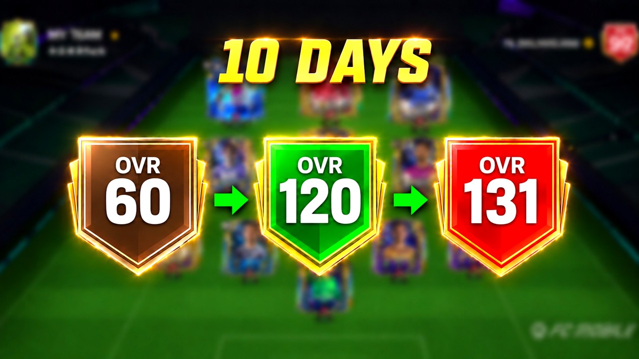 I Played FC Mobile For 10 Days On a New Account..Did We Break The World Record? ($0 Spent) #fcmobile