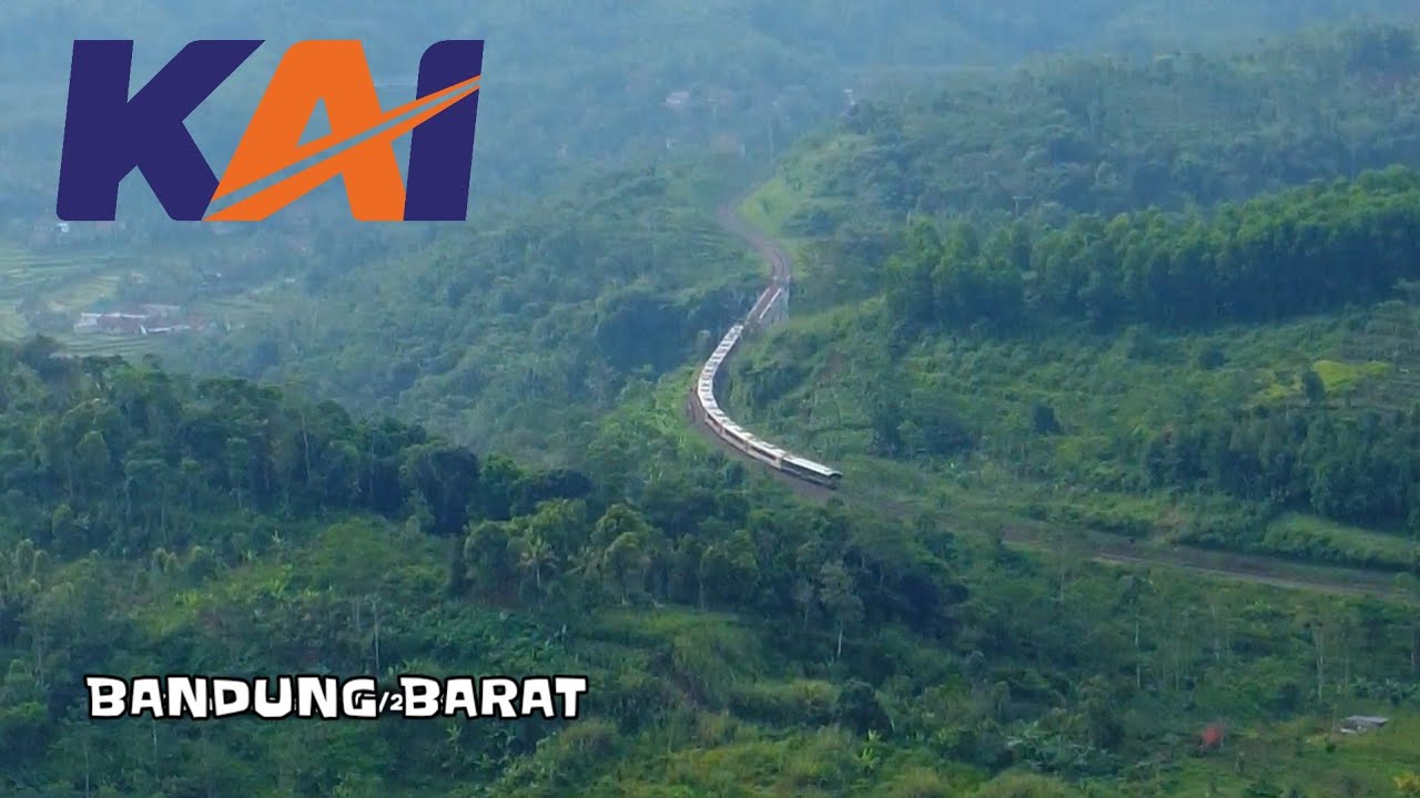 KERETA CEPAT WHOOSH & KERETA API KAI di Perbukitan Kabupaten Bandung Barat, Railways