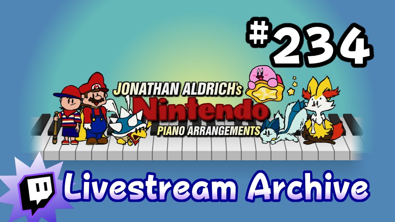 Piano VOD #234 (2026-01-12) - Jonathan Aldrich Piano Streams