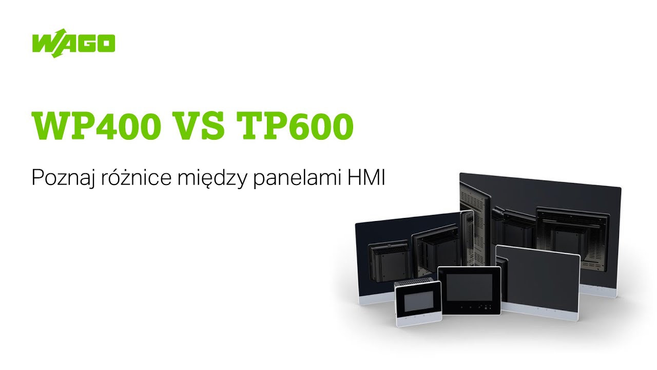 WP400 vs TP600 - Poznaj r&oacute;żnicę między panelami HMI #WAGO