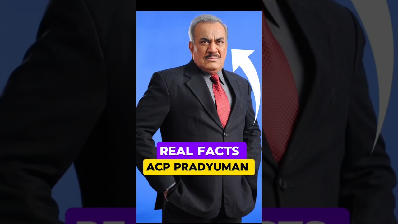 CID Ke ACP Pradyuman Ke Reality |😯 