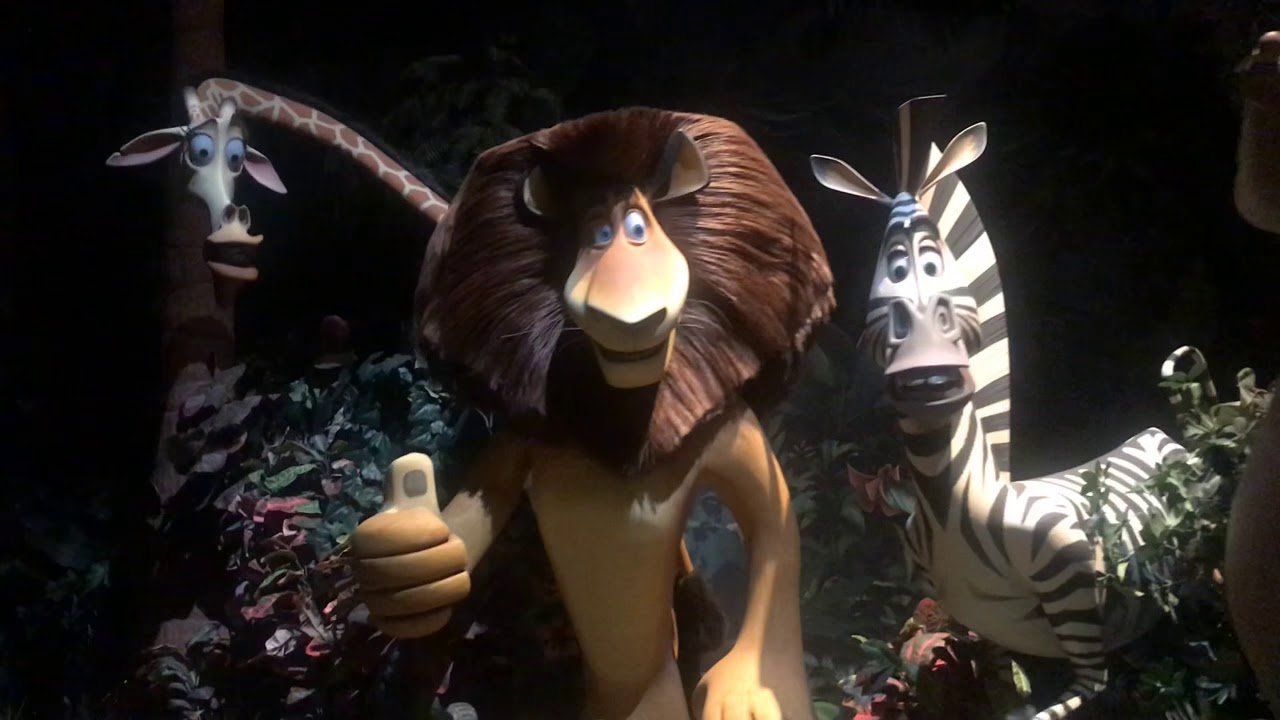 Madagascar ride- Universal Studios Singapore