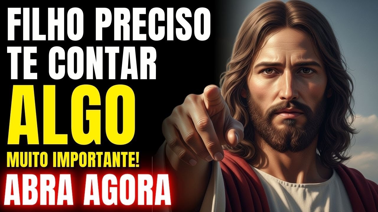 DEUS DIZ: FILHO, UM MILAGRE TE ALCANÇA NESTE MOMENTO!