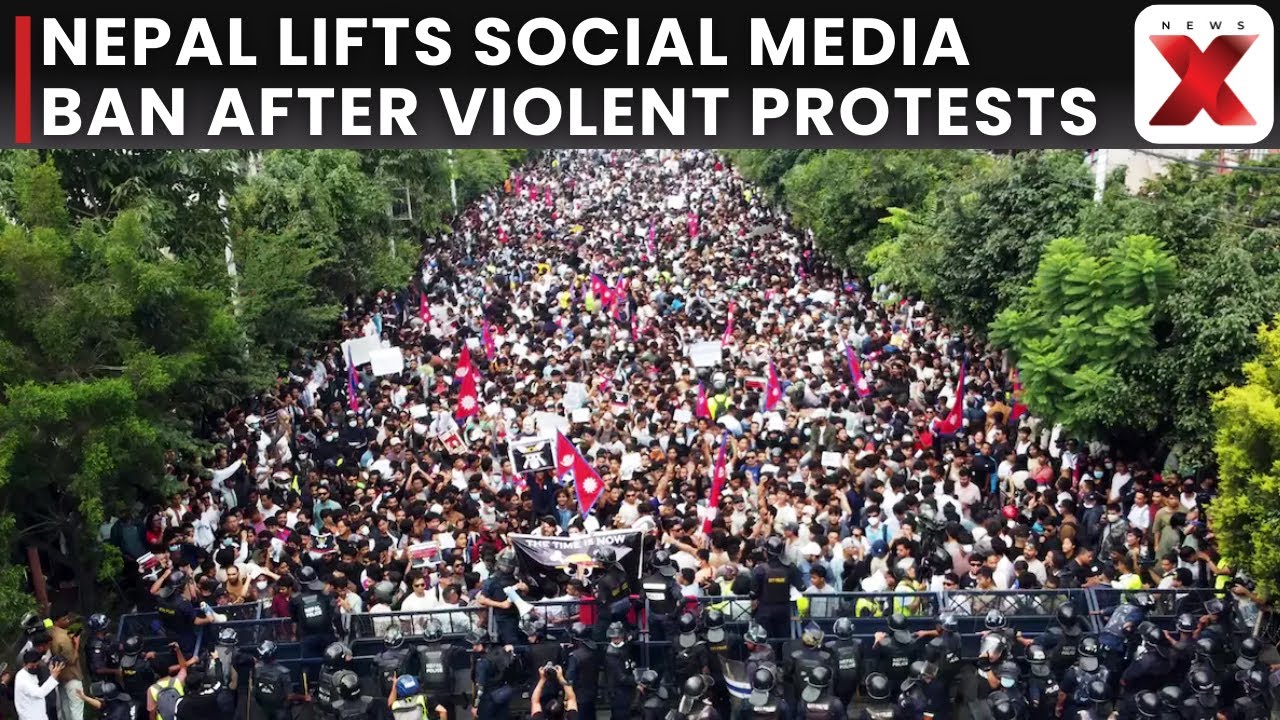 Nepal lifts social media ban after violent youth protests in Kathmandu, 19 dead reported