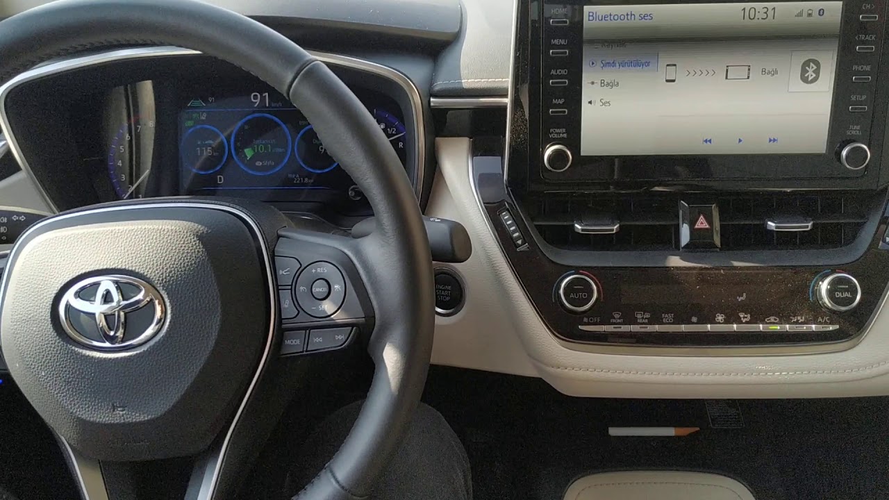 Corolla 2019 Adaptif hız sabitleyici ve şerit takip inceleme