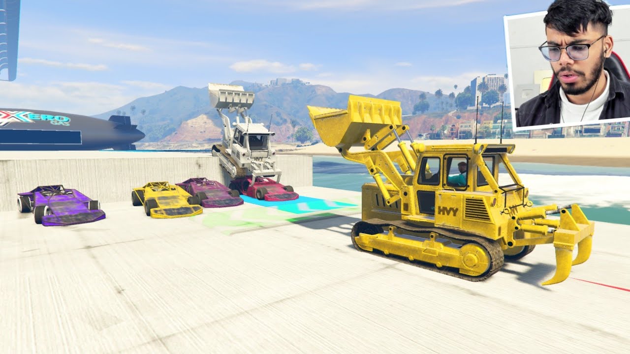 Car + Car Only 0.00006% People Can Win This Race in GTA 5!