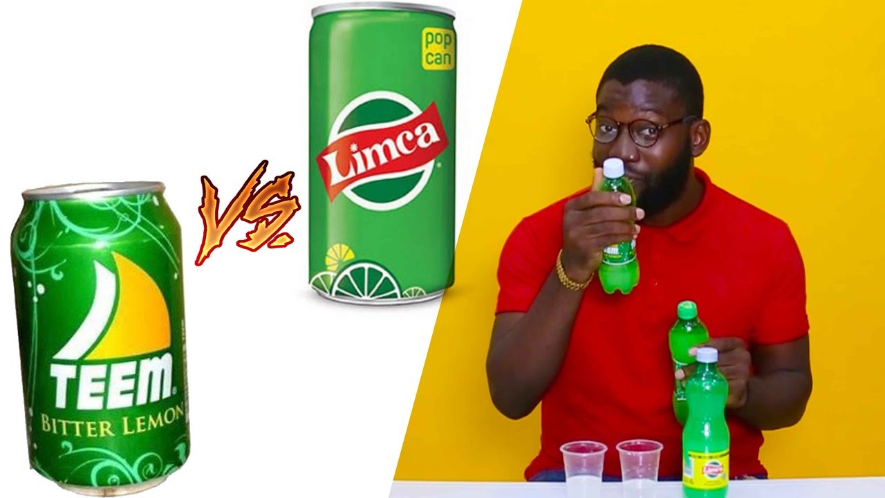 Limca vs Teem Bitter Lemon: African Youths Tell The Difference - Vibe Lab