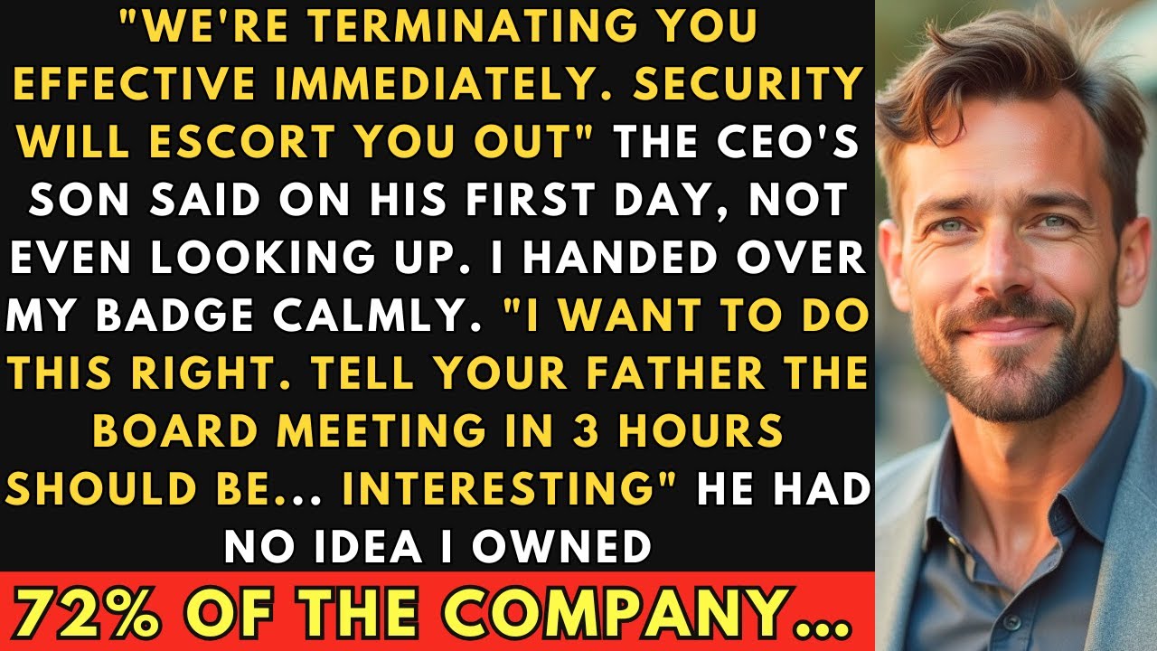 Fired on First Day, I Activated My 72% Ownership Clause | Revenge