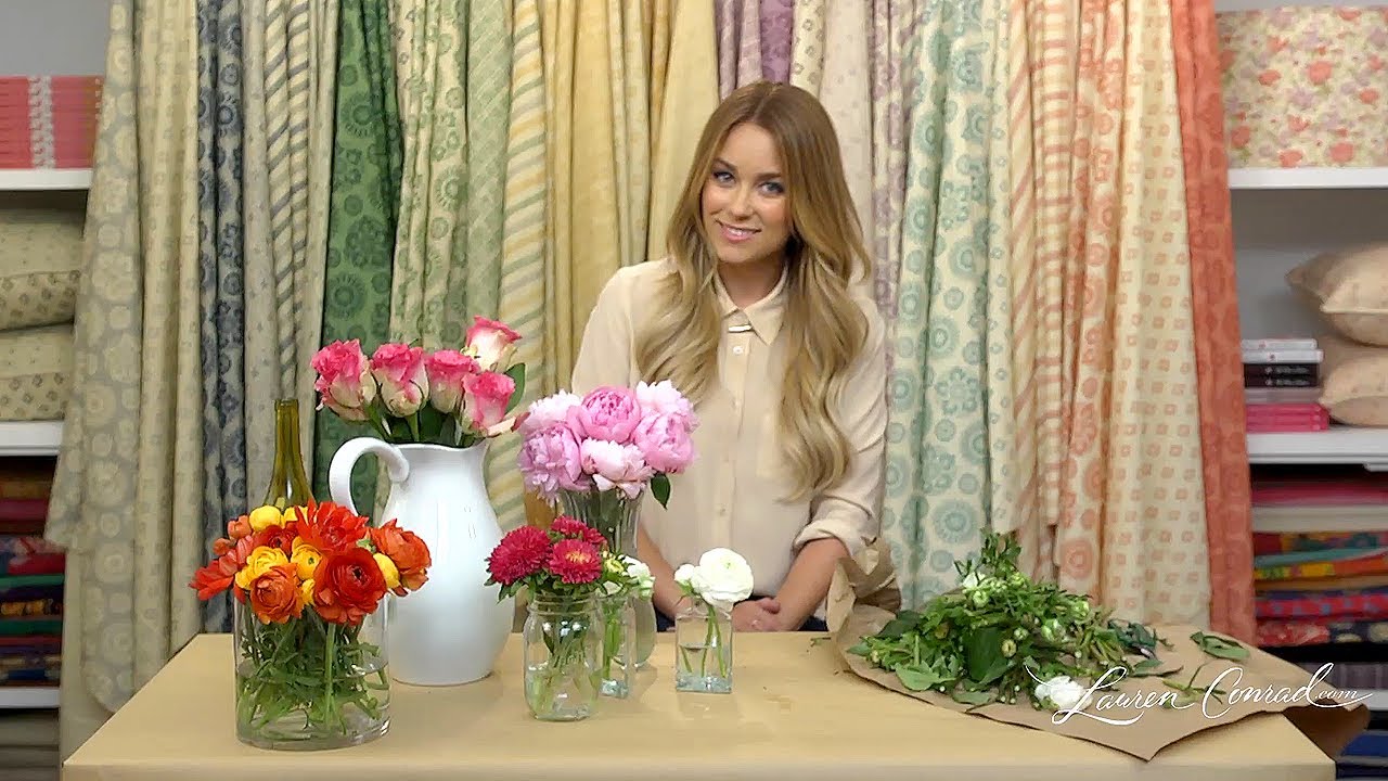 Crafty Creations: Floral Arrangements [LaurenConrad.com]
