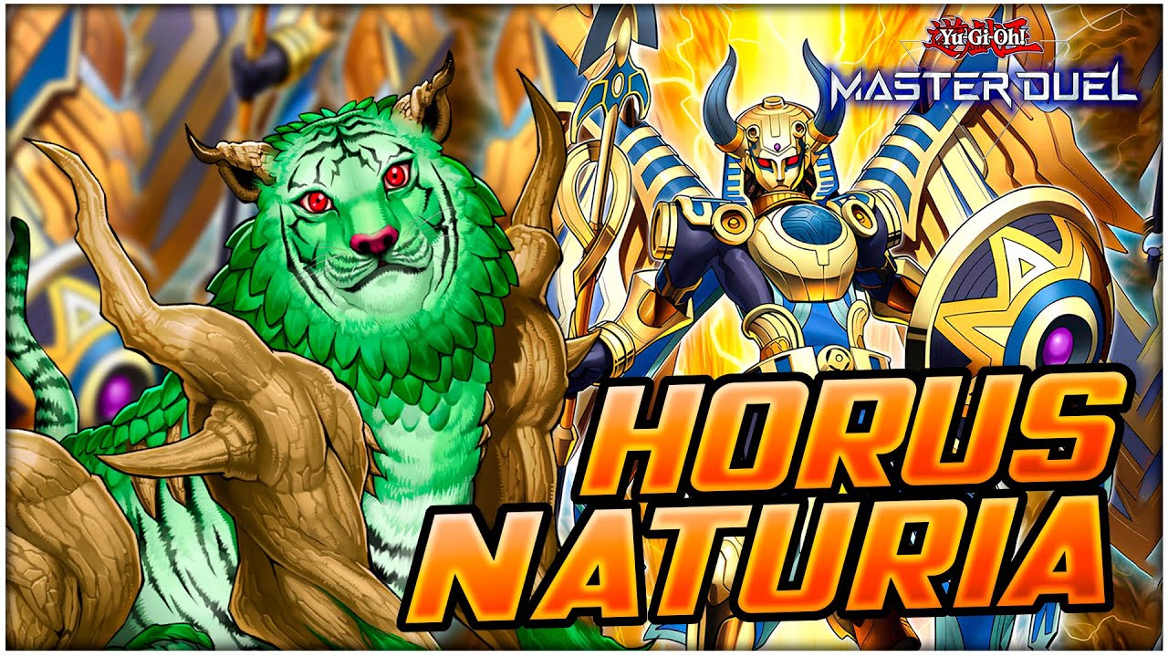 Naturia Horus Deck! Best Way to Play Horus Engine?! Naturia Beast! [Yu-Gi-Oh! Master Duel]