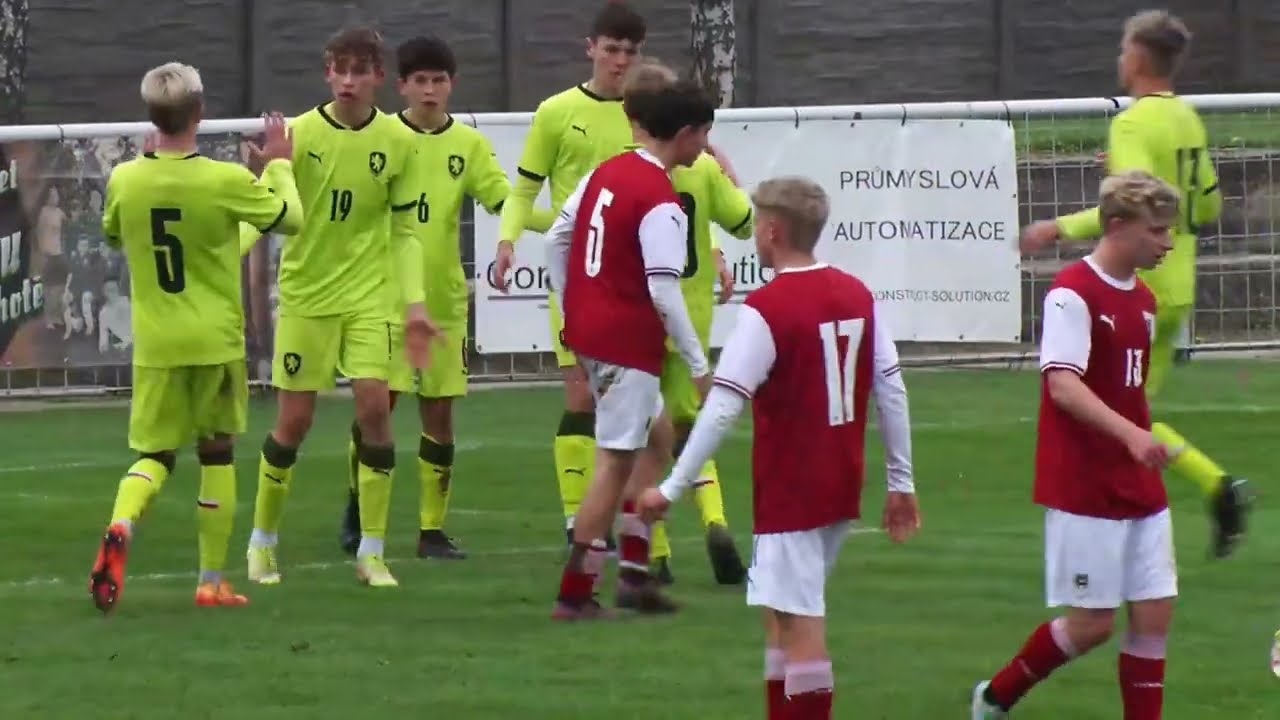 U15 | Sestřih a ohlasy z utkání s Rakouskem