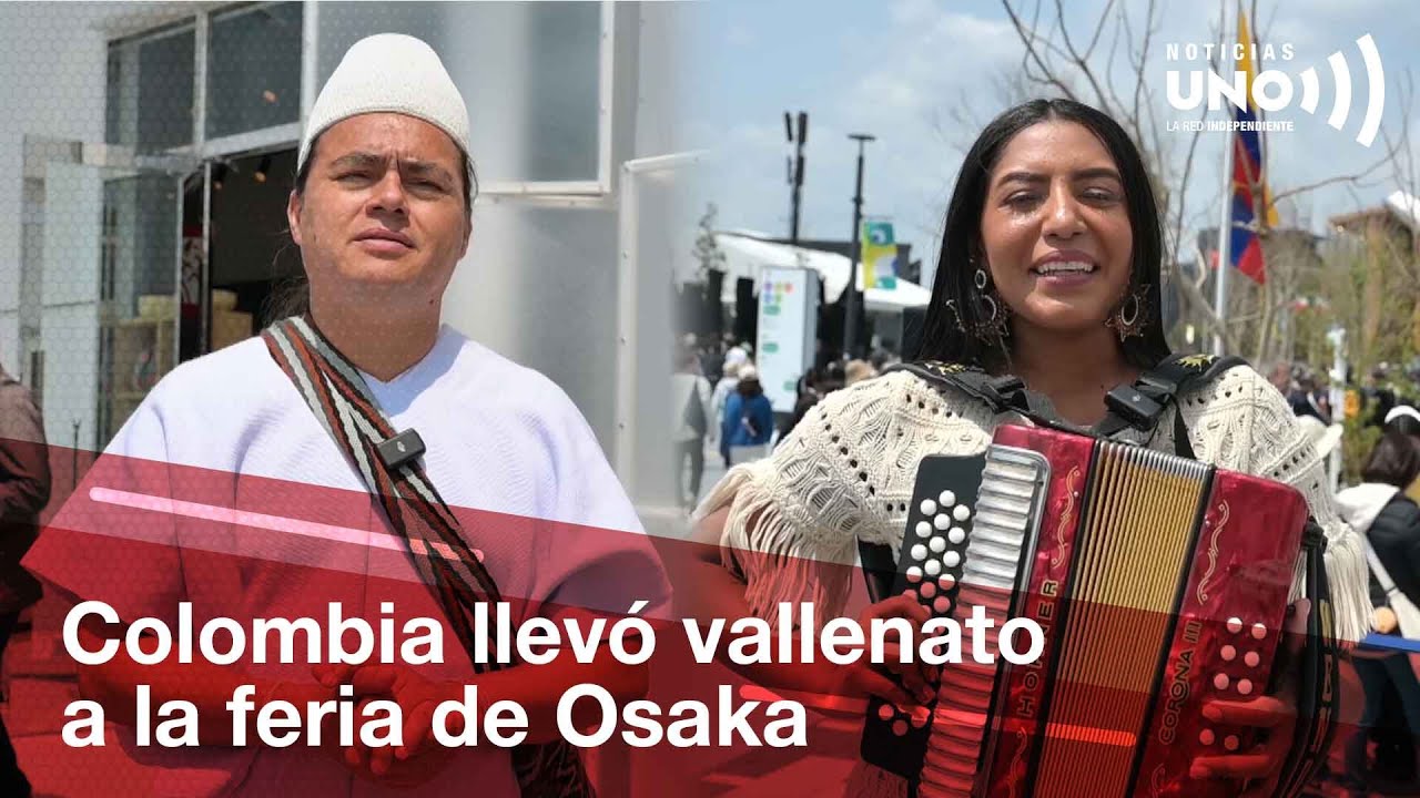 Vallenato en el pabellón de Colombia en la feria de Osaka, Japón | Noticias UNO