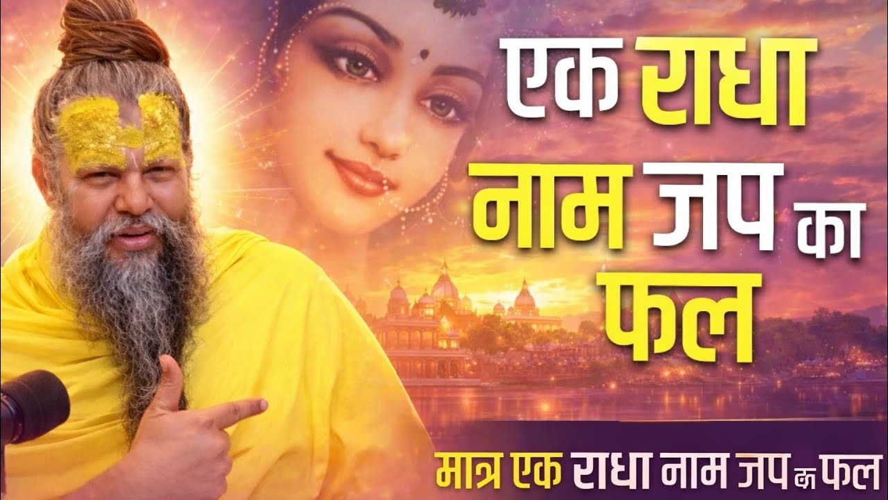 एक बार “राधा” नाम जपने का चमत्कारी फल