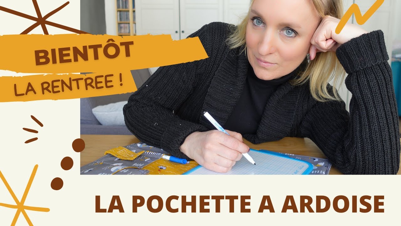 La pochette à ardoise