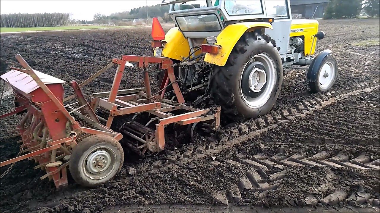 Siew owsa 2018 U-R-S-U-S c-360 na dwóch kołach 