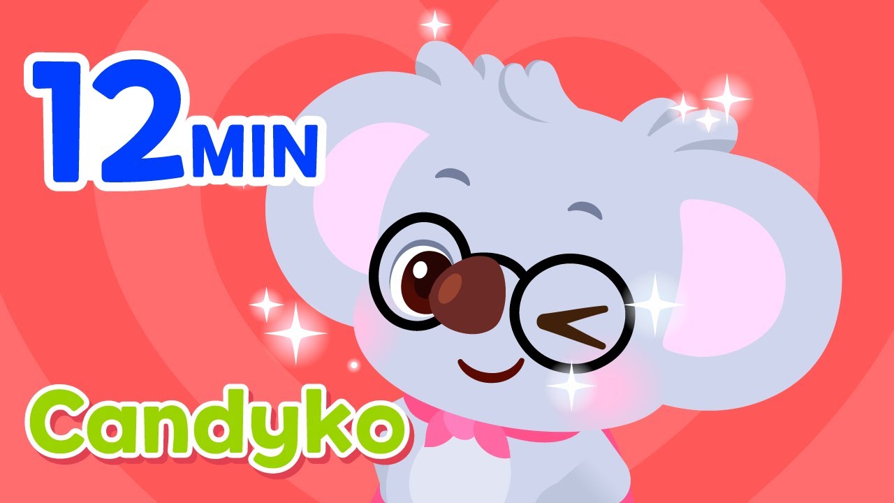 [12 мин] Подборка Candyko💜 | Детские стишки | Детские песни | Друзья Lotty