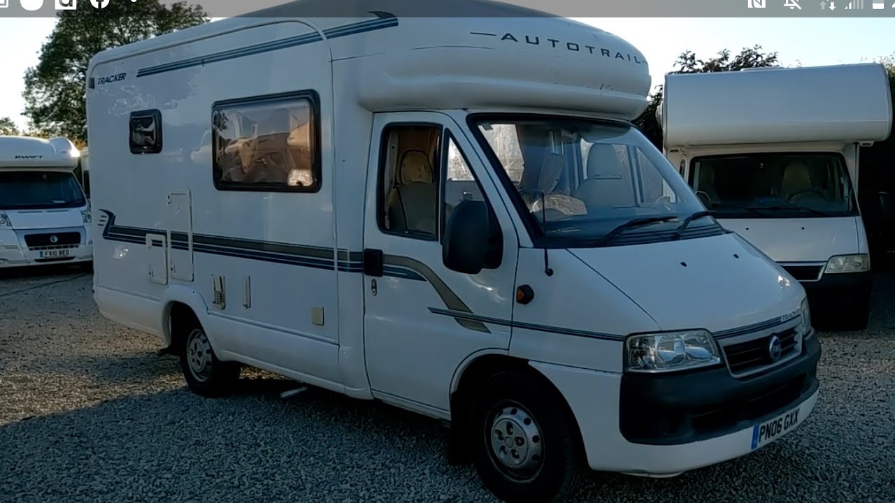 Autotrail Tracker SE - Fiat Ducato 2.0 JTD - 6m Motorhome / Campervan
