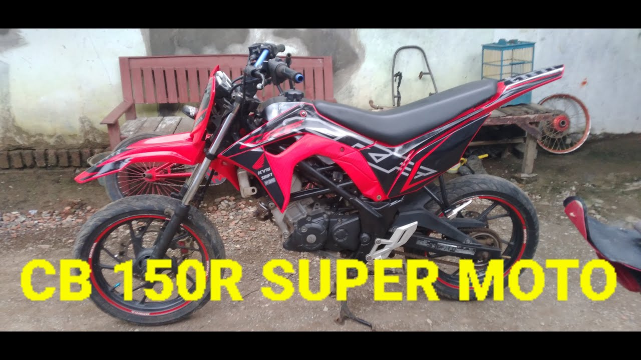 HONDA CB 150R MODIF SUMO SUPER MOTO