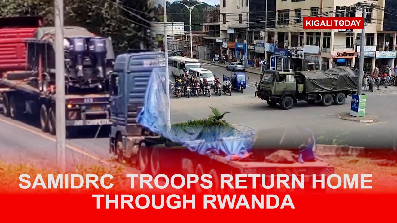 SADC begins withdrawal of military equipment from DRC through Rwanda