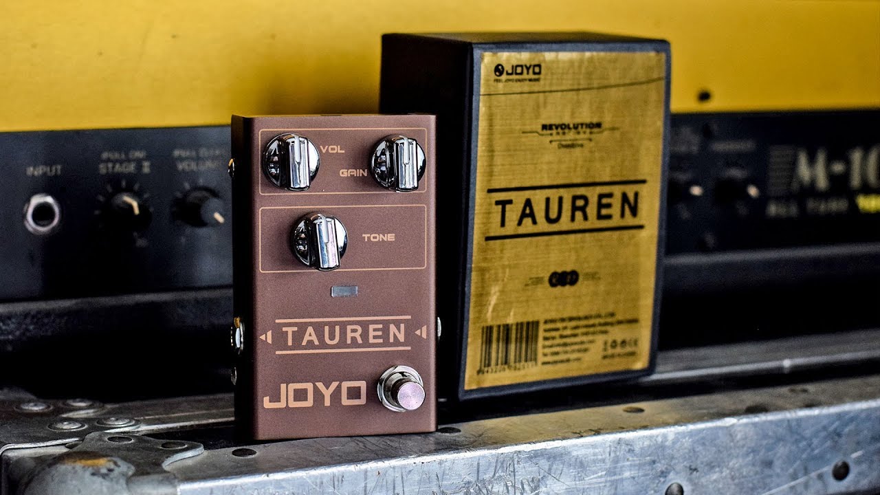 Новые педали от JOYO! Tauren Overdrive — демо/обзор
