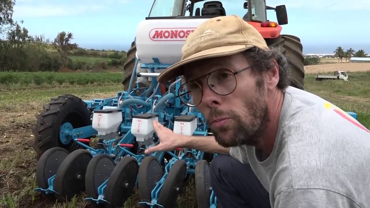 2020 - Le semi direct d'oignons à l'essai