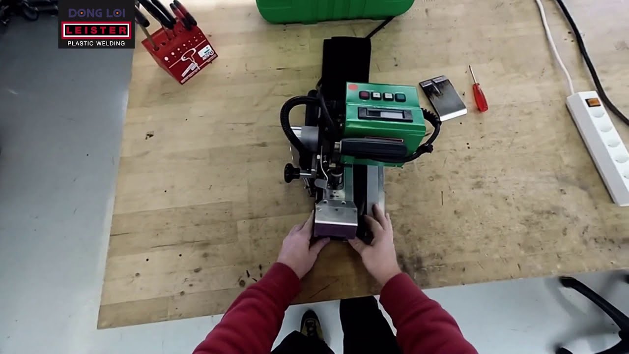 Leister Comet Prayer ! H&agrave;n m&eacute;p m&agrave;ng HDPE