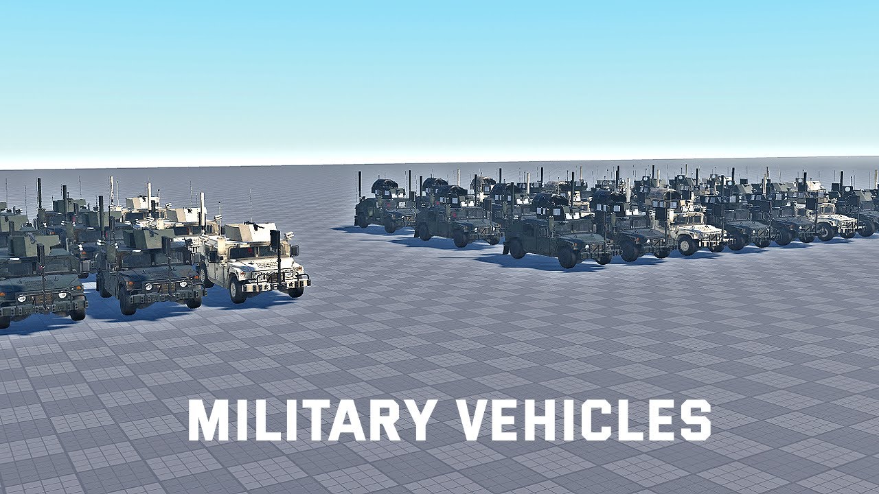 [FREE] Advanced Military Vehicles (Roblox studio)