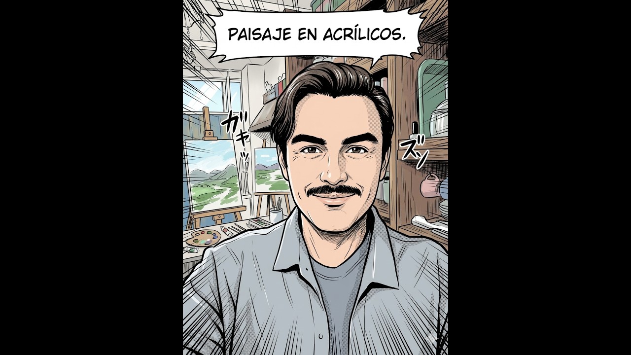 PAISAJE EN ACRÍLICOS