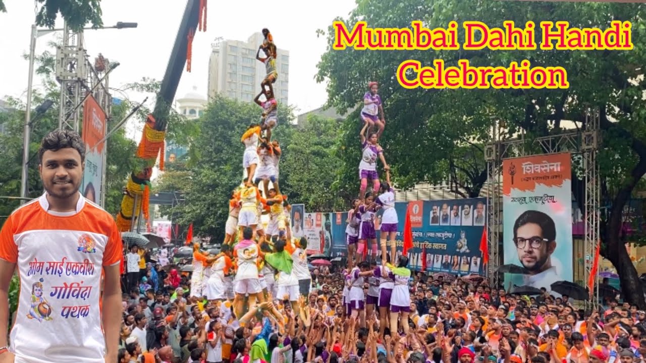 Mumbai Dahi Handi 2025| Shivsena Bhavan | #dahihandi #govinda #krishna 