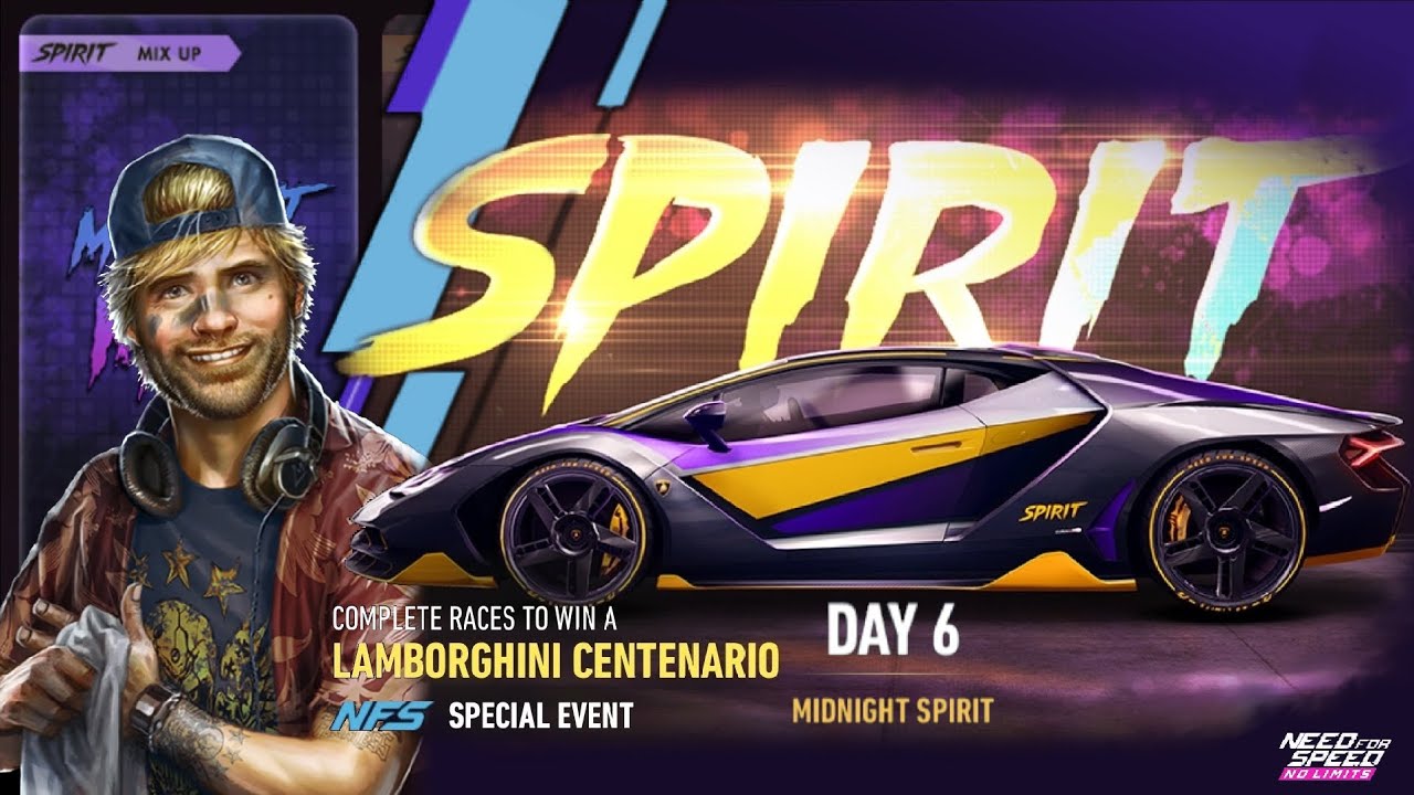Lamborghini Centenario | Day 6  MIDNIGHT SPIRIT | NFS No Limits  Blackridge Spirit Festival