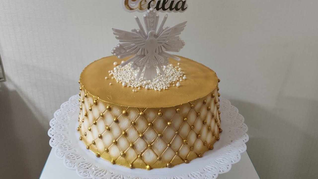 Bolo efeito capitonê