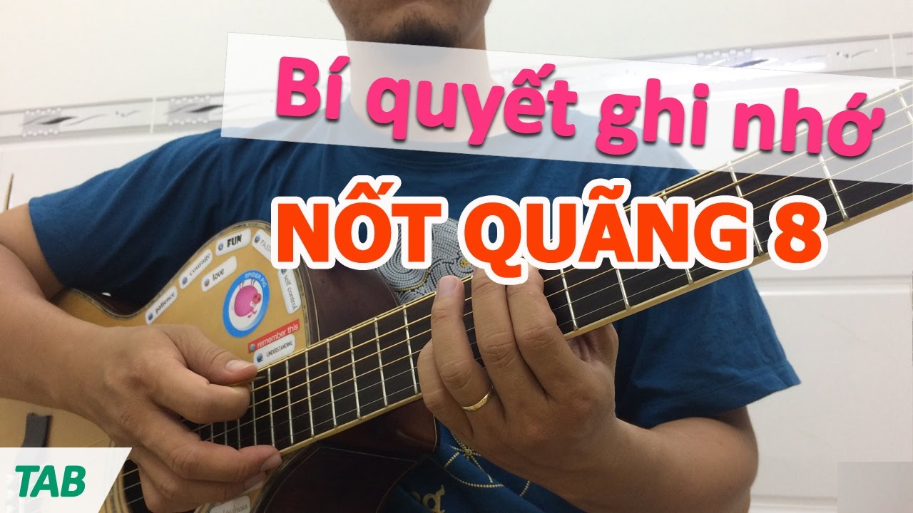 Cách ghi nhớ các nốt quãng 8 | Học đàn guitar cơ bản | học đàn guitar online cùng Đăng Khoa