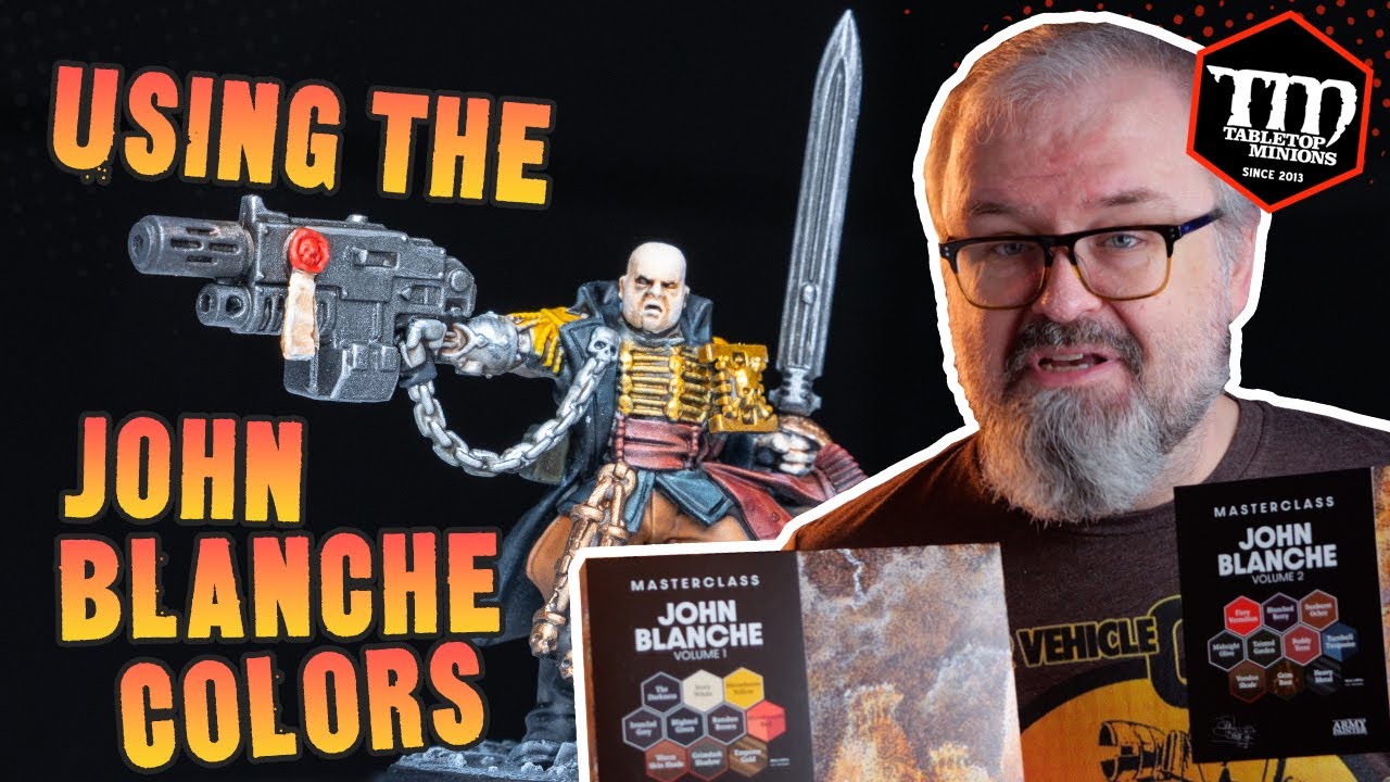 I Painted with the NEW John Blanche Colors - from The Army Painter!