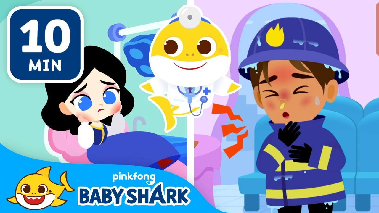 Let fight against Virus with Doctor Baby Shark🧑‍⚕️ | Hospital Play Song | Baby Shark Official