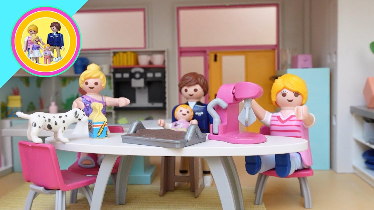 Playmobil Familie Braun backt Brownies 🍪🎉 Das sind wir!