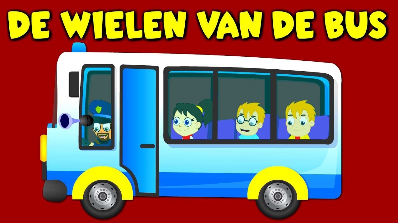 De wielen van de bus ( Nieuwe versie ) ♫ 1 uur ♫ Nederlandse kinderliedjes voor peuters en kleuters