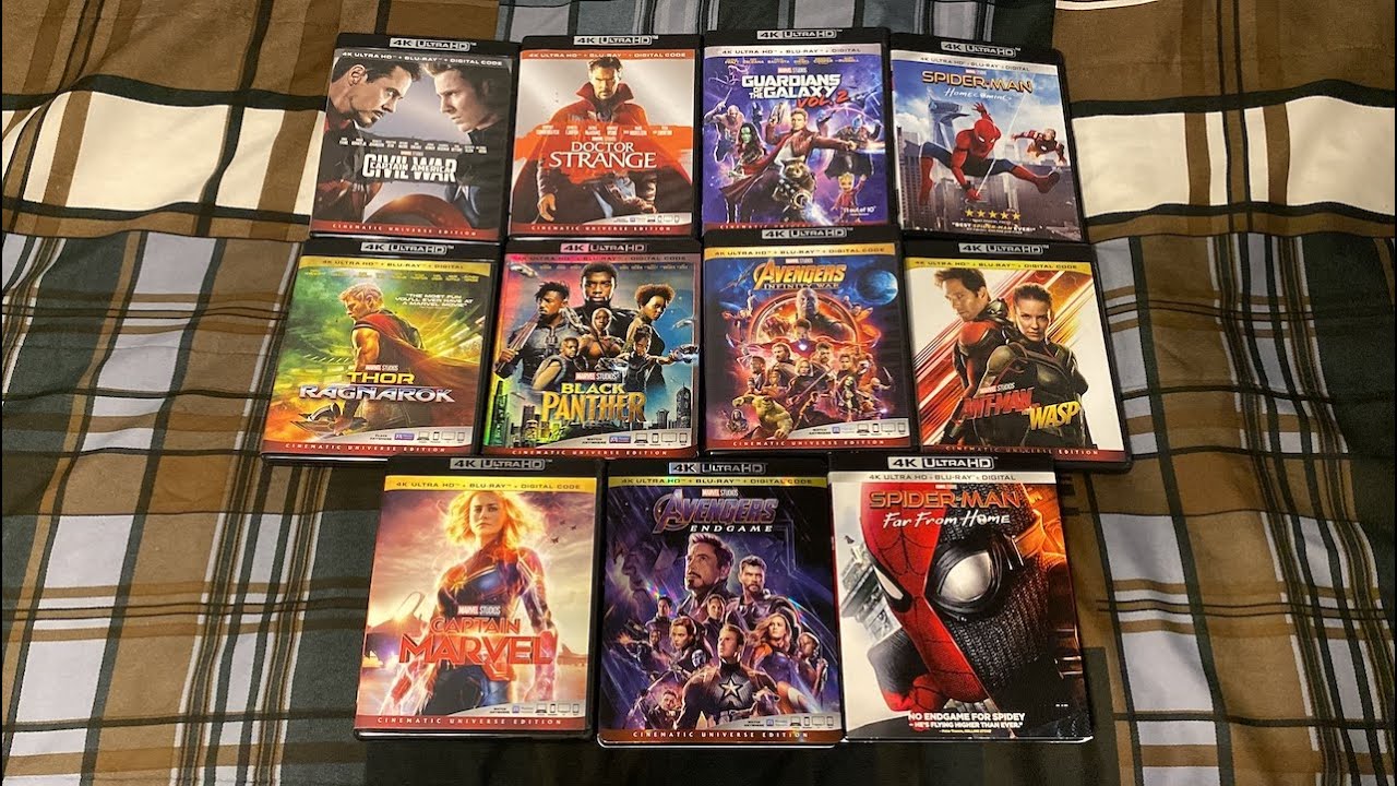 My Marvel Cinematic Universe (MCU) Phase Three Movie Collection (2023)