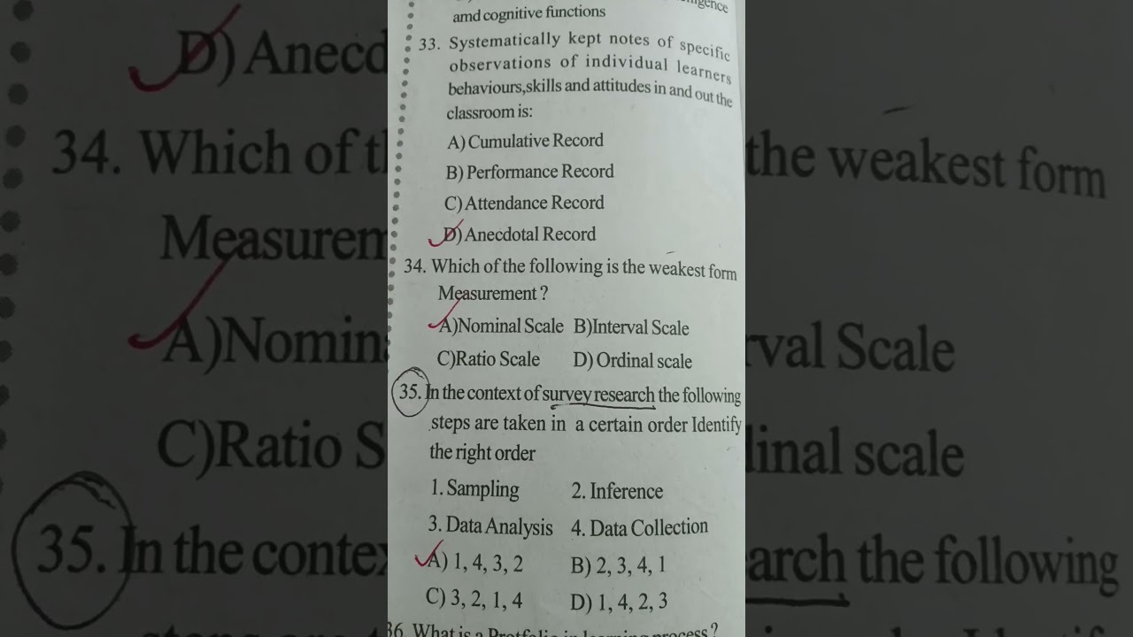 SET General Paper/Psychology/Education