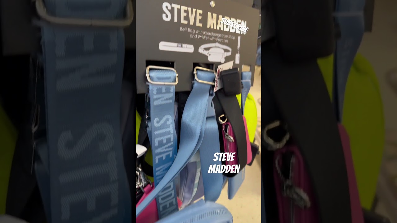 STEVE MADDEN Belt bag TJ Maxx #stevemaddenbag #tjmaxxdeals #beltbag #crossbody