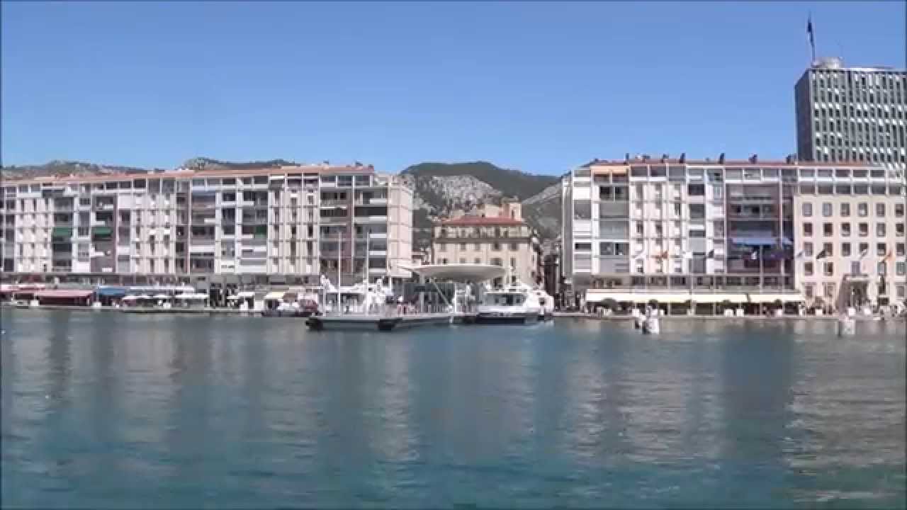 Visite de la rade de Toulon en bateau