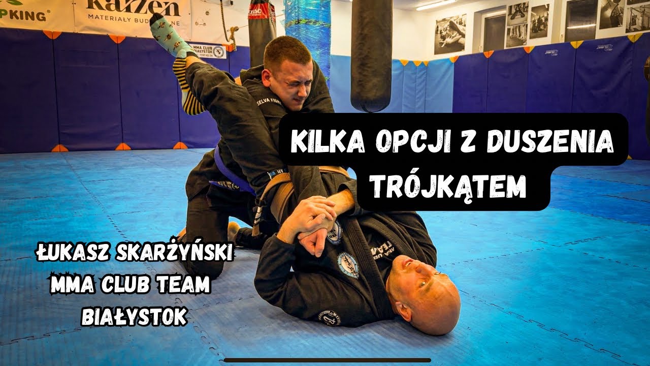 Podstawy BJJ I Ucieka z trójkąta? Kilka opcji ataku l Łukasz Skarżyński MMA