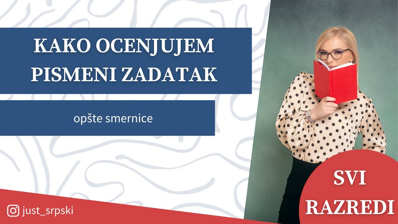 Kako ocenjujem pismene zadatke?