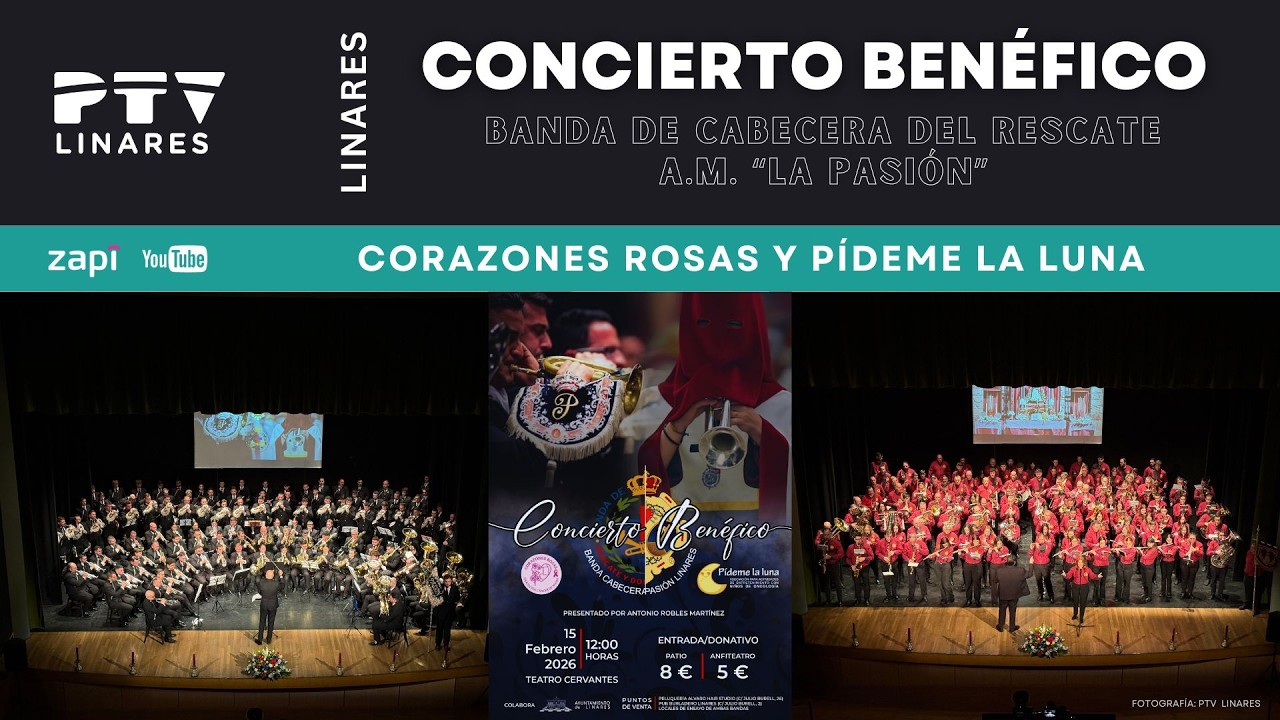 🟣 Concierto Benéfico | Banda de Cabecera Rescate y Dolores y 