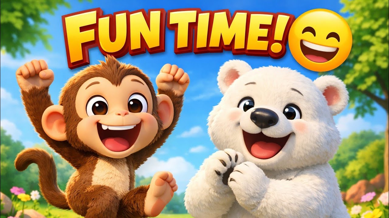 Monkey Funny | beach picnic Fun Adventure | Monkey Cartoon