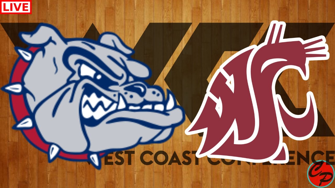 Gonzaga vs Washington State WCC Basketball Live Game Cast & Audio