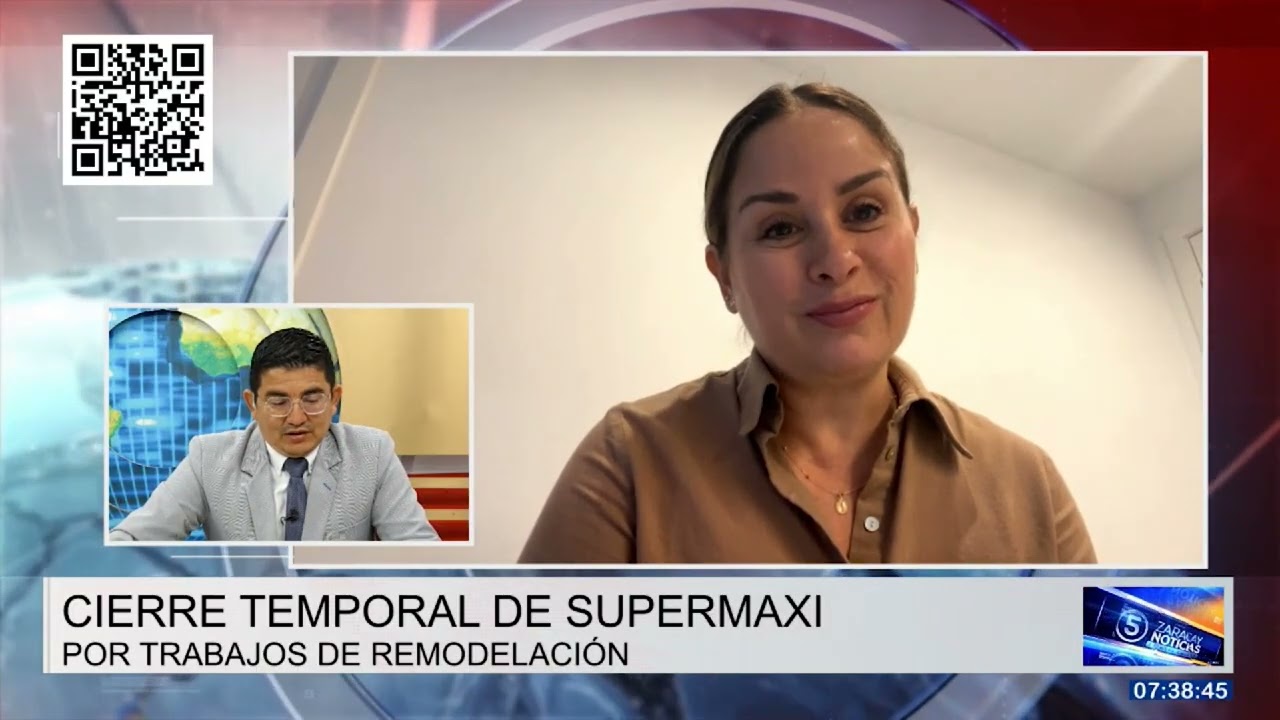 SUPERMAXI CERRÓ TEMPORALMENTE POR TRABAJOS DE REMODELACIÓN