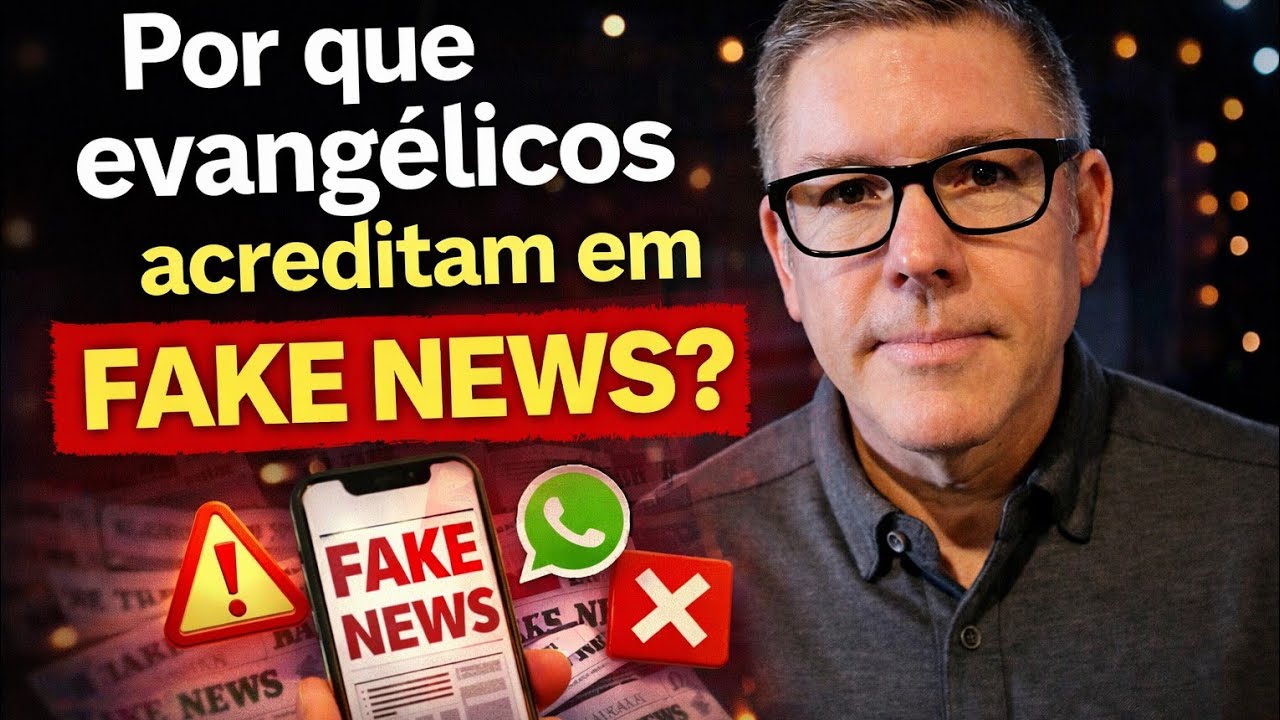Por que evangélicos caem mais em fake news? Ed René Kivitz faz denúncia incômoda”