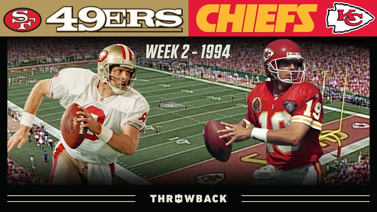 Dream Super Bowl QB Matchup We Never Got! (49ers vs. Chiefs 1994, Week 2)